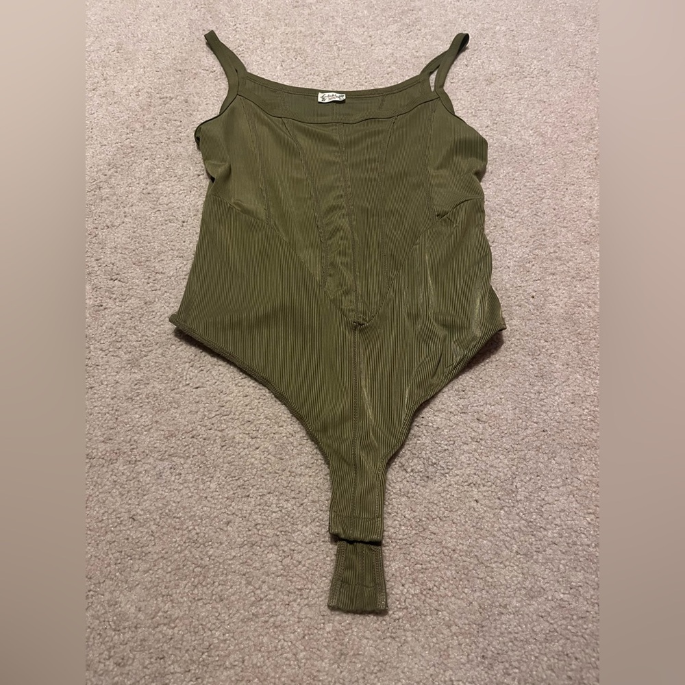 Free People Corset-Style Body Suit